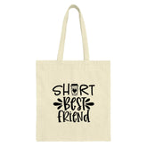 Short Best Friend Coffee Tote Bag, Cute Friendship Gift Idea, BFF Shopping Bag, Gift for Sister, Women Tote, Trendy Tote Bag - Tawshia